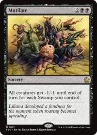 Mutilate - Commander: Foundations - Magic: The Gathering card