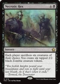 Necrotic Hex - Commander: Foundations - Magic: The Gathering card