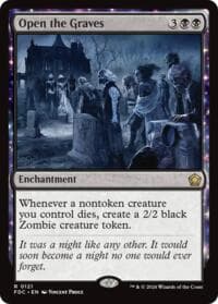 Open the Graves - Commander: Foundations - Magic: The Gathering card