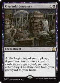 Oversold Cemetery - Commander: Foundations - Magic: The Gathering card