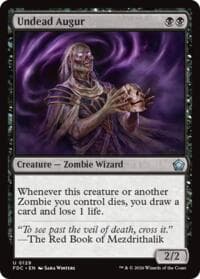 Undead Augur - Commander: Foundations - Magic: The Gathering card