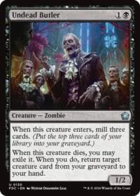 Undead Butler - Commander: Foundations - Magic: The Gathering card