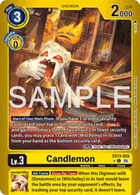 Candlemon (Limited Foil) - Chivalrous XIII - Digimon Card Game card