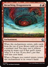 Breaching Dragonstorm - Commander: Foundations - Magic: The Gathering card