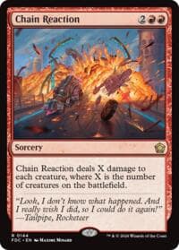 Chain Reaction - Commander: Foundations - Magic: The Gathering card