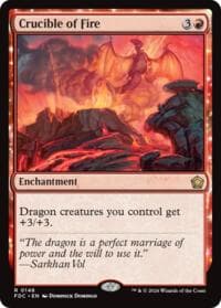 Crucible of Fire - Commander: Foundations - Magic: The Gathering card