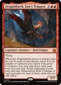 Dragonhawk, Fate's Tempest - Commander: Foundations - Magic: The Gathering card