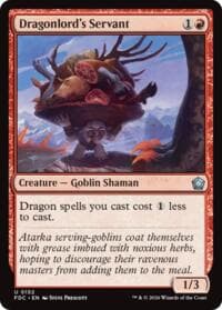 Dragonlord's Servant - Commander: Foundations - Magic: The Gathering card