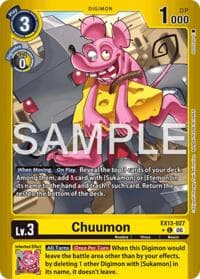 Chuumon (Limited Foil) - Chivalrous XIII - Digimon Card Game card