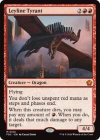 Leyline Tyrant - Commander: Foundations - Magic: The Gathering card