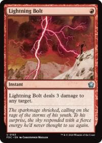 Lightning Bolt - Commander: Foundations - Magic: The Gathering card