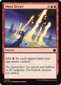 Mana Geyser - Commander: Foundations - Magic: The Gathering card