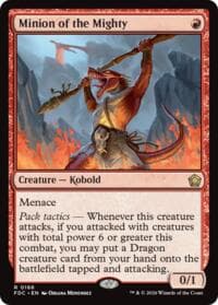 Minion of the Mighty - Commander: Foundations - Magic: The Gathering card