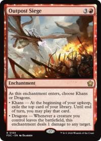 Outpost Siege - Commander: Foundations - Magic: The Gathering card
