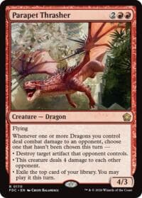 Parapet Thrasher - Commander: Foundations - Magic: The Gathering card