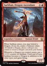 Sarkhan, Dragon Ascendant - Commander: Foundations - Magic: The Gathering card