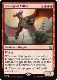 Scourge of Valkas - Commander: Foundations - Magic: The Gathering card