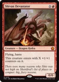 Shivan Devastator - Commander: Foundations - Magic: The Gathering card