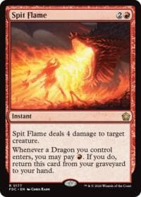 Spit Flame - Commander: Foundations - Magic: The Gathering card