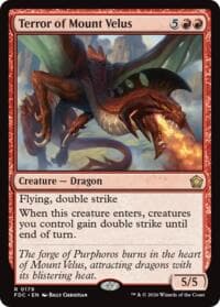 Terror of Mount Velus - Commander: Foundations - Magic: The Gathering card