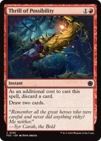 Thrill of Possibility - Commander: Foundations - Magic: The Gathering card