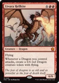 Utvara Hellkite - Commander: Foundations - Magic: The Gathering card