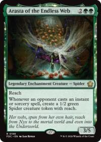 Arasta of the Endless Web - Commander: Foundations - Magic: The Gathering card