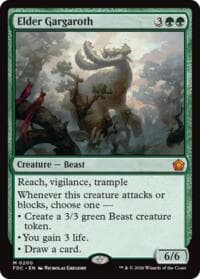 Elder Gargaroth - Commander: Foundations - Magic: The Gathering card
