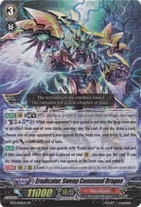 Eradicator, Sweep Command Dragon (SP) - BT11: Seal Dragons Unleashed - Cardfight Vanguard card