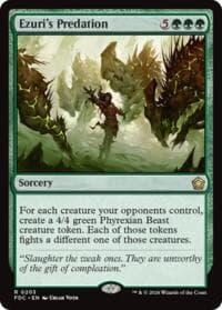Ezuri's Predation - Commander: Foundations - Magic: The Gathering card