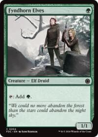 Fyndhorn Elves - Commander: Foundations - Magic: The Gathering card