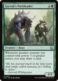 Garruk's Packleader - Commander: Foundations - Magic: The Gathering card