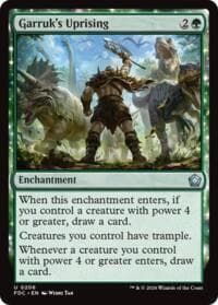 Garruk's Uprising - Commander: Foundations - Magic: The Gathering card