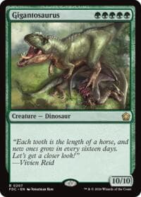 Gigantosaurus - Commander: Foundations - Magic: The Gathering card