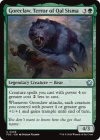 Goreclaw, Terror of Qal Sisma - Commander: Foundations - Magic: The Gathering card