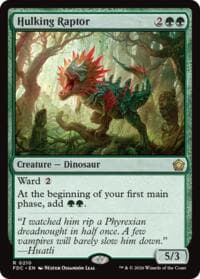 Hulking Raptor - Commander: Foundations - Magic: The Gathering card