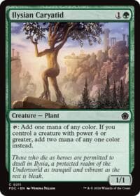 Ilysian Caryatid - Commander: Foundations - Magic: The Gathering card