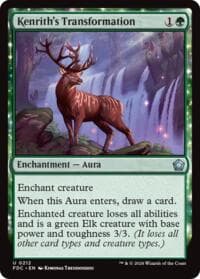 Kenrith's Transformation - Commander: Foundations - Magic: The Gathering card