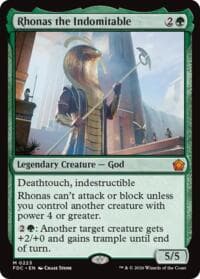 Rhonas the Indomitable - Commander: Foundations - Magic: The Gathering card