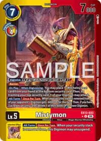 Mistymon (Limited Foil) - Chivalrous XIII - Digimon Card Game card