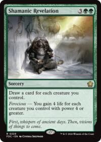 Shamanic Revelation - Commander: Foundations - Magic: The Gathering card