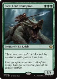 Steel Leaf Champion - Commander: Foundations - Magic: The Gathering card