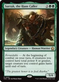 Surrak, the Hunt Caller - Commander: Foundations - Magic: The Gathering card