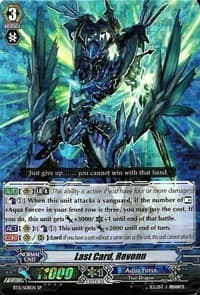 Last Card, Revonn - BT11: Seal Dragons Unleashed - Cardfight Vanguard card