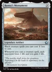 Bontu's Monument - Commander: Foundations - Magic: The Gathering card