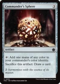 Commander's Sphere - Commander: Foundations - Magic: The Gathering card