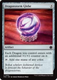 Dragonstorm Globe - Commander: Foundations - Magic: The Gathering card