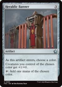 Heraldic Banner - Commander: Foundations - Magic: The Gathering card
