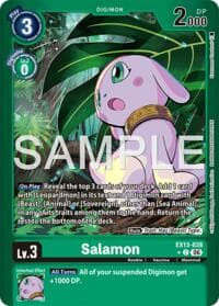 Salamon (Limited Foil) - Chivalrous XIII - Digimon Card Game card