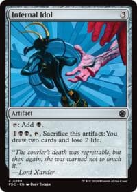 Infernal Idol - Commander: Foundations - Magic: The Gathering card